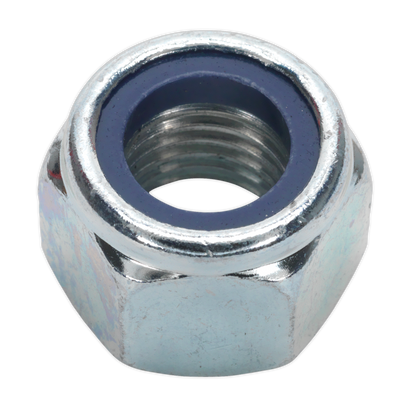 Sealey Zinc Plated Nylon Locknut DIN 982 - M16 - Pack of 25 NLN16