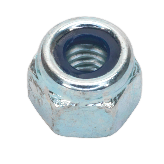 Sealey Zinc Plated Nylon Locknut DIN 982 - M5 - Pack of 100 NLN5
