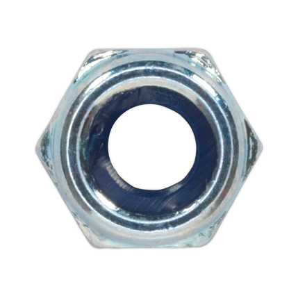 Sealey Zinc Plated Nylon Locknut DIN 982 - M5 - Pack of 100 NLN5