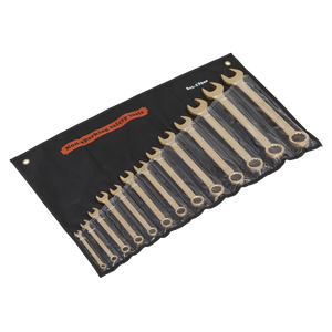 Sealey 13pc Combination Spanner Set - Non-Sparking NS001