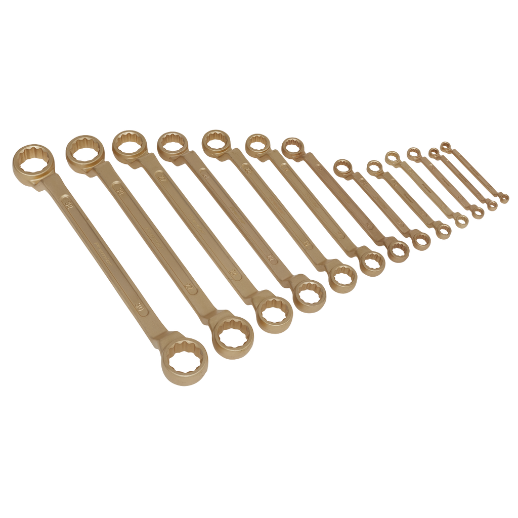 Sealey 13pc Combination Spanner Set - Non-Sparking NS016