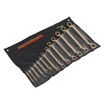 Sealey 13pc Combination Spanner Set - Non-Sparking NS016