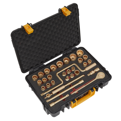Sealey 31pc 1/2"Sq Drive Socket Set - Non-Sparking NS039