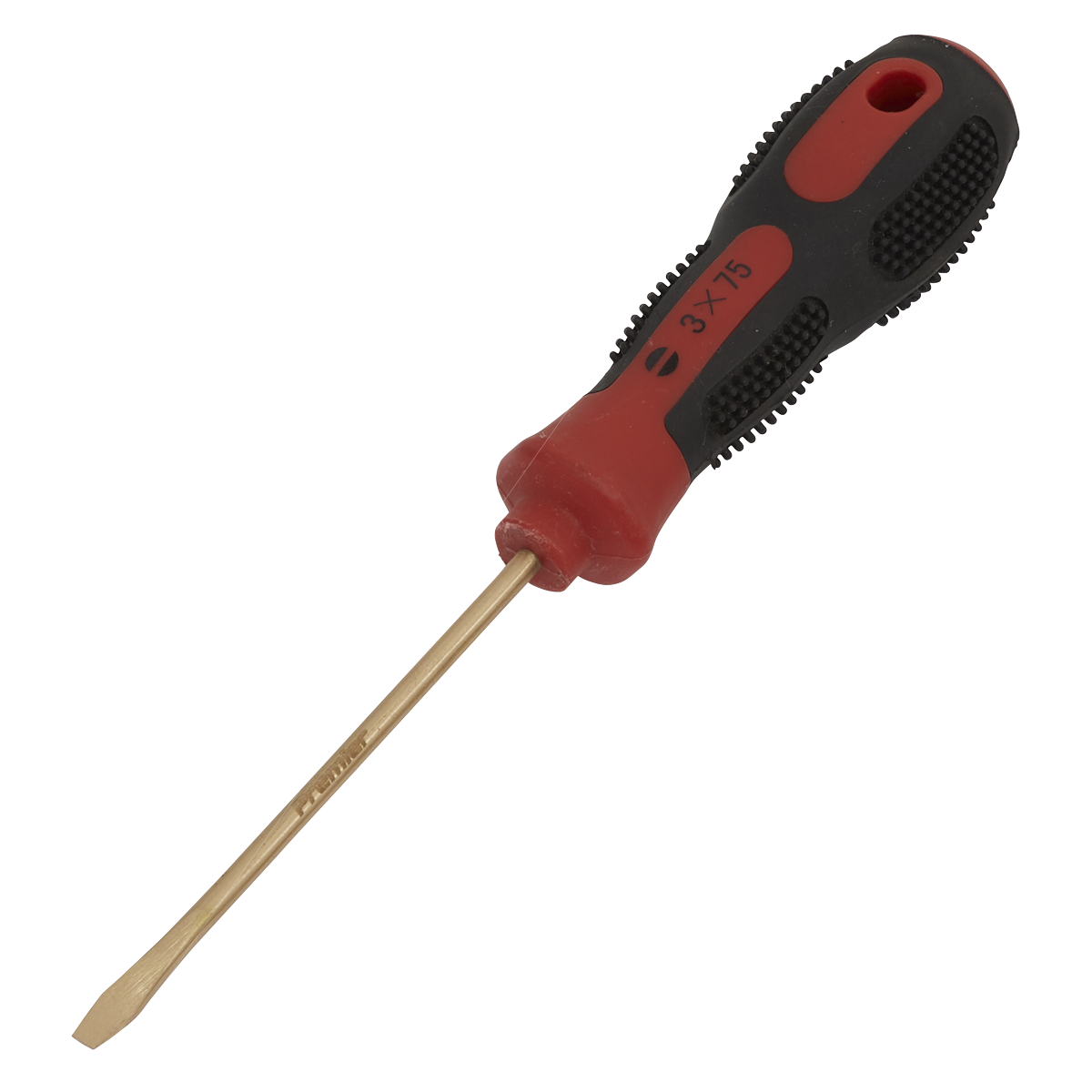 Sealey 3 x 75mm Slotted Screwdriver - Non-Sparking NS092