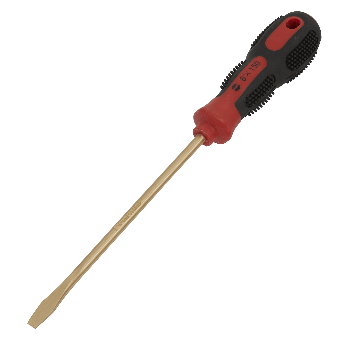 Sealey 6 x 150mm Slotted Screwdriver - Non-Sparking NS094