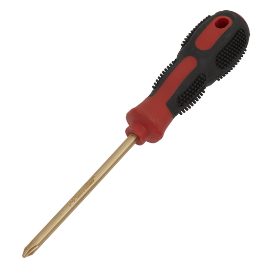Sealey #2 x 100mm Phillips Screwdriver - Non-Sparking NS097