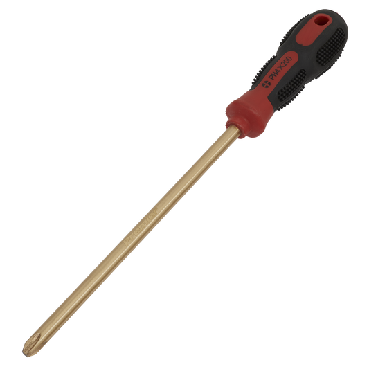 Sealey #4 x 200mm Phillips Screwdriver - Non-Sparking NS099