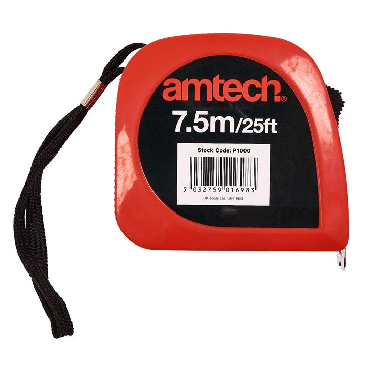 Amtech 7.5m Basic measuring tape P1000