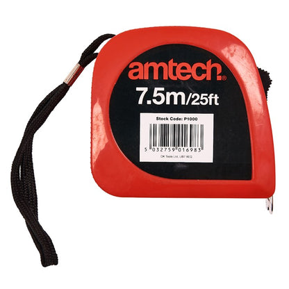 Amtech 7.5m Basic measuring tape P1000