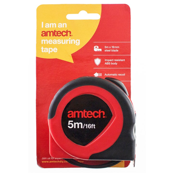 Amtech 5m Measuring tape P1225