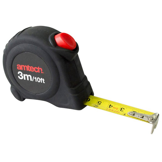 Amtech 3m x 16mm Self-locking measuring tape P1260