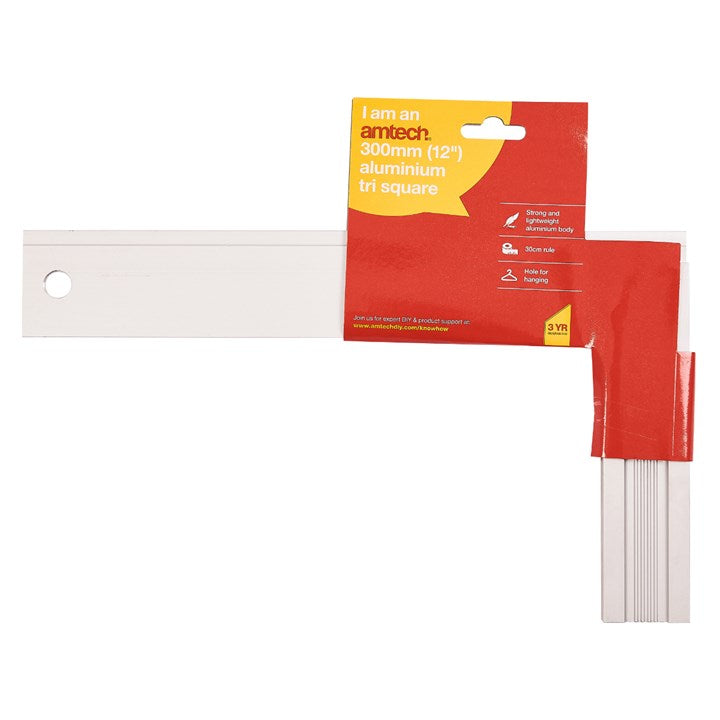 Amtech 300mm (12'') Aluminium tri square P3550
