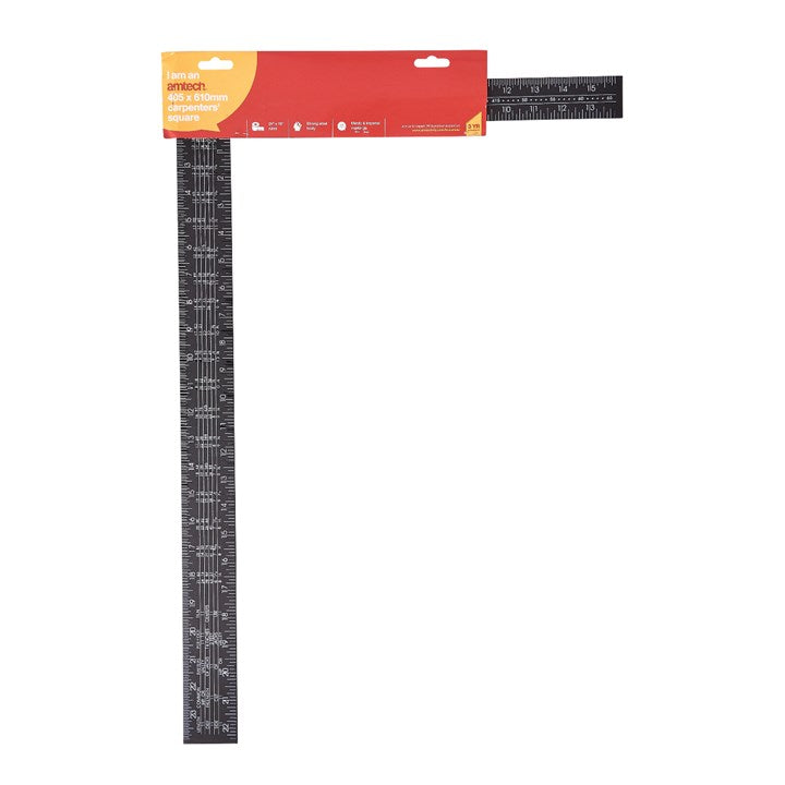 Amtech 400mm (16") x 600mm (24") Carpenter's square P3700