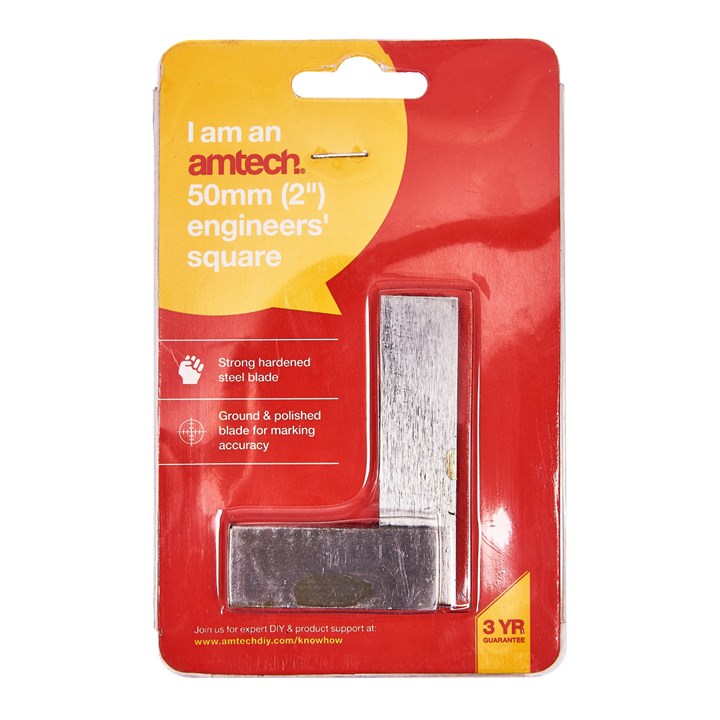 Amtech 20mm (2") Engineer's Square P3950
