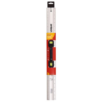 Amtech 600mm (24") Rule with spirit level P4035