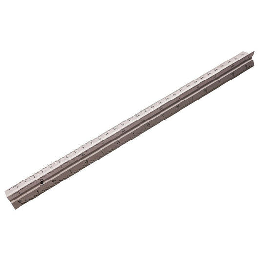 Amtech 300mm (12") Aluminium scale ruler P4985