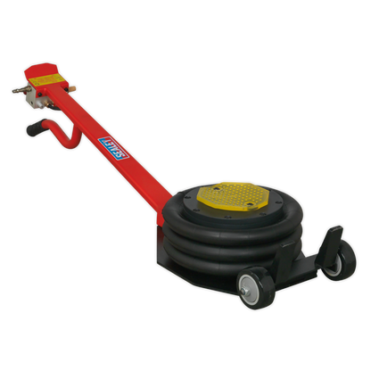 Sealey 3tonne Premier Air Operated Fast Jack 3-Stage - Long Handle PAFJ3