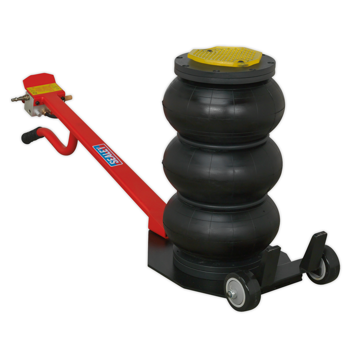 Sealey 3tonne Premier Air Operated Fast Jack 3-Stage - Long Handle PAFJ3