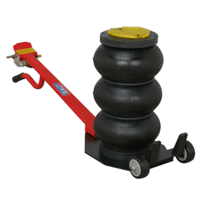 Sealey 3tonne Premier Air Operated Fast Jack 3-Stage - Long Handle PAFJ3