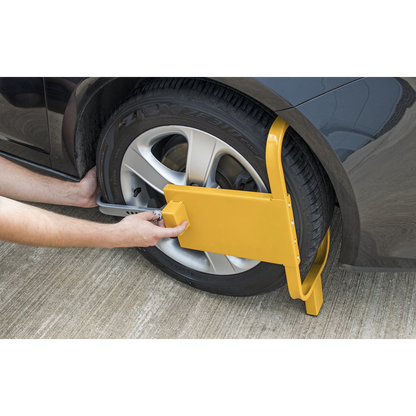 Sealey Wheel Clamp with Lock & Key PB397