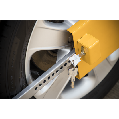 Sealey Wheel Clamp with Lock & Key PB397