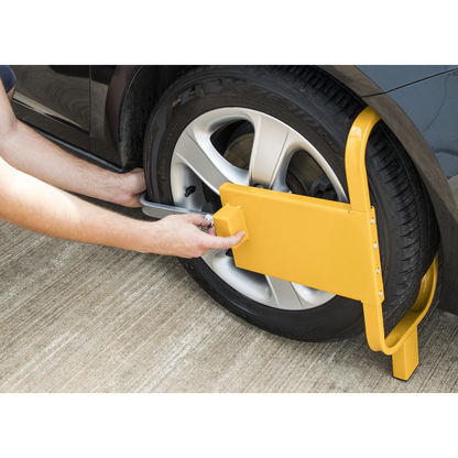 Sealey Wheel Clamp with Lock & Key PB397