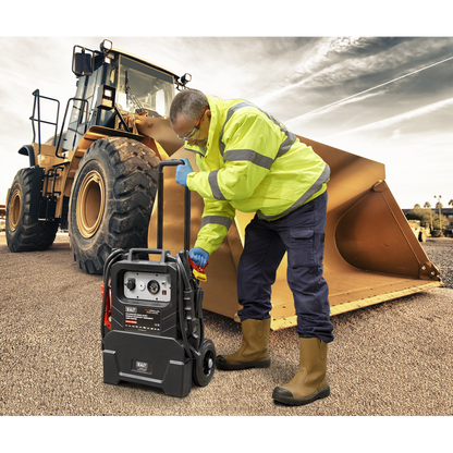 Sealey Schumacher® 1500hp 12/24V Wheeled RoadStart® Emergency Jump Starter PBIW6200