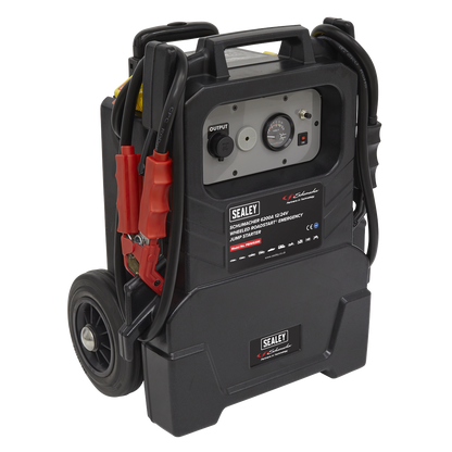 Sealey Schumacher® 1500hp 12/24V Wheeled RoadStart® Emergency Jump Starter PBIW6200