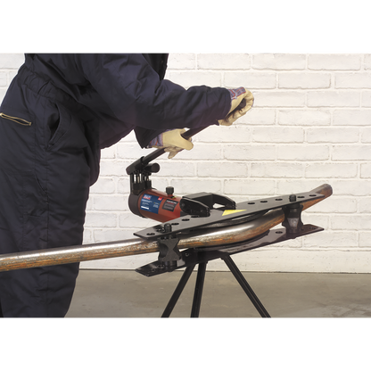 Sealey 9tonne Industrial Hydraulic Pipe Bender with Stand PBS90