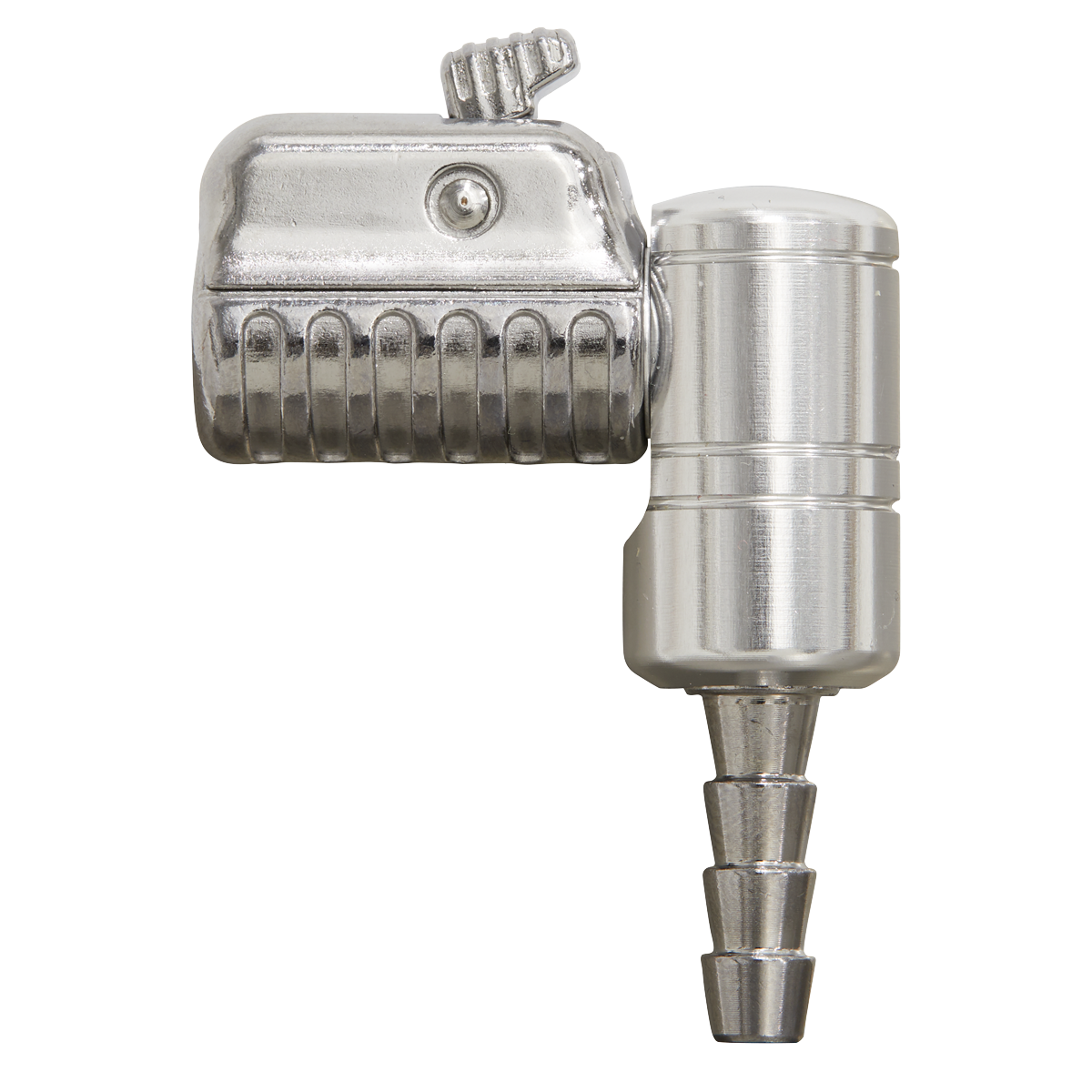Sealey 6mm Bore 90° Angled Swivel Tyre Inflator Clip-On Connector PCL6AT