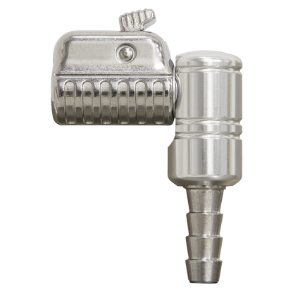 Sealey 8mm Bore 90° Angled Swivel Tyre Inflator Clip-On Connector PCL8A