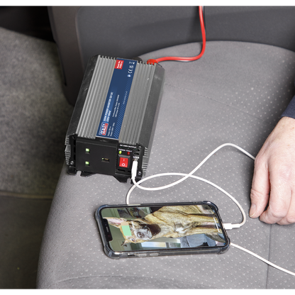 Sealey 300W Power Inverter 12V DC - 230V~50Hz PI300