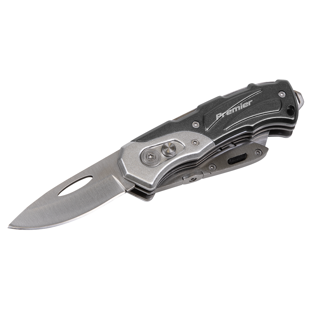 Sealey Locking Pocket Knife - Twin-Blade PK37