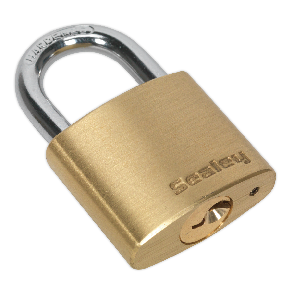 Sealey 30mm Brass Body Padlock PL100