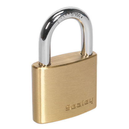 Sealey 40mm Brass Body Padlock PL101