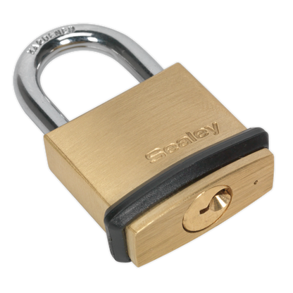 Sealey 30mm Brass Body Padlock PL200