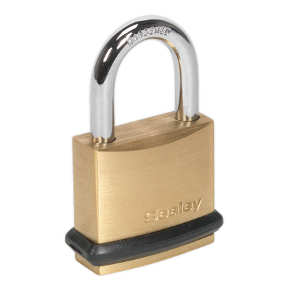 Sealey 30mm Brass Body Padlock PL200