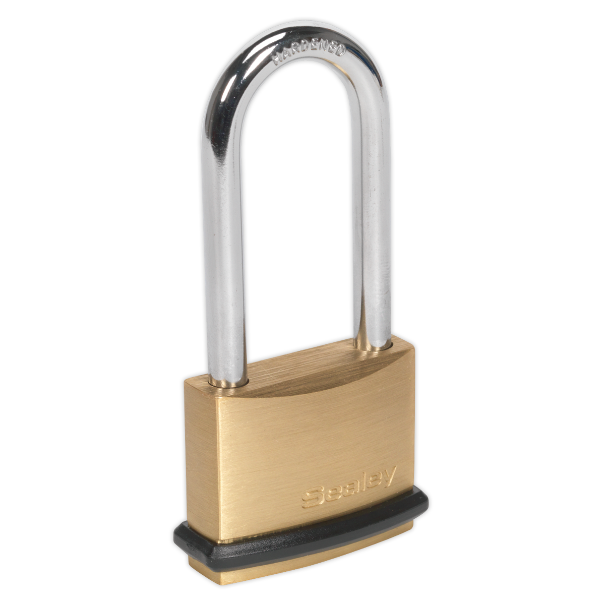 Sealey 40mm Brass Body Long Shackle Padlock PL201L