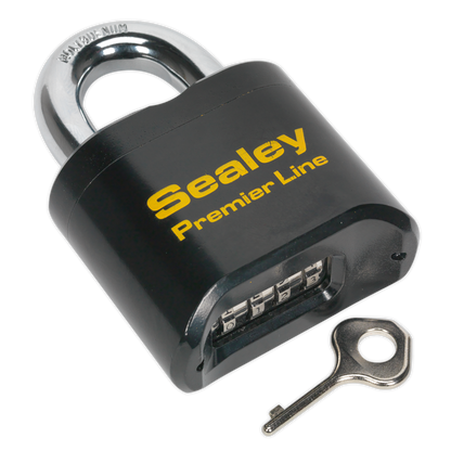 Sealey 62mm Steel Body Combination Padlock PL603
