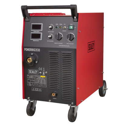 Sealey 300A Professional MIG Welder 415V 3ph with BINZEL® Euro Torch POWERMIG3530