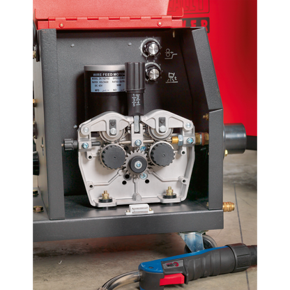 Sealey 350A Professional MIG Welder 415V 3ph with BINZEL® Euro Torch & Portable Wire Drive POWERMIG6035S