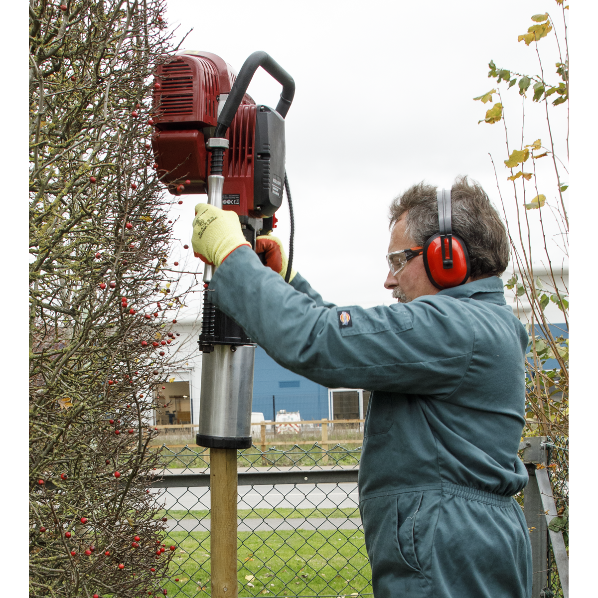 Sealey Ø100mm 2-Stroke Petrol Post Driver PPD100