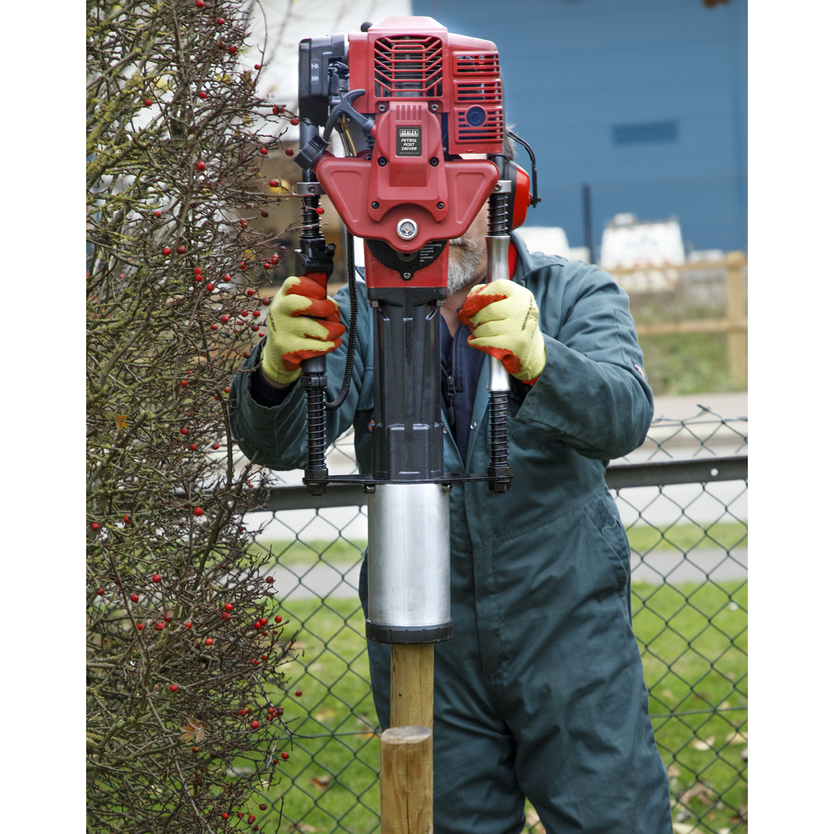 Sealey Ø100mm 2-Stroke Petrol Post Driver PPD100