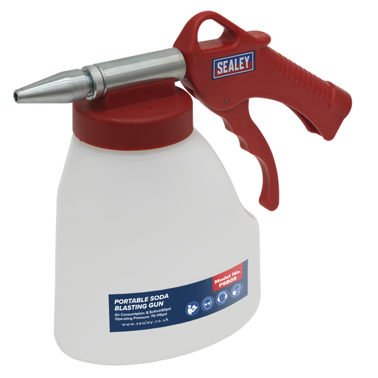 Sealey Portable Soda Blasting Gun PSB05