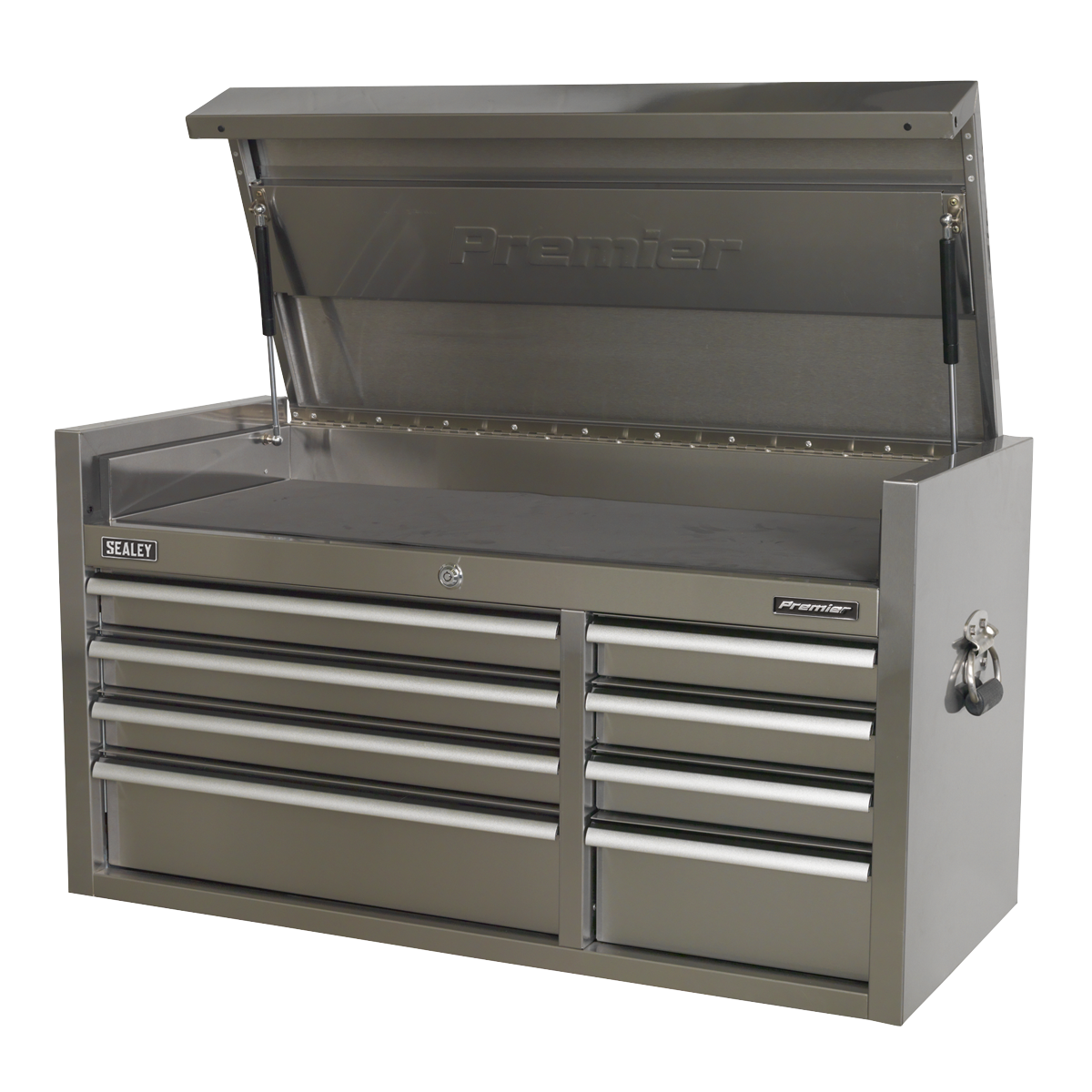Sealey 8 Drawer 1055mm Stainless Steel Heavy-Duty Topchest PTB104008SS