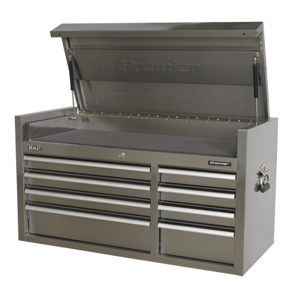 Sealey 8 Drawer 1055mm Stainless Steel Heavy-Duty Topchest PTB104008SS