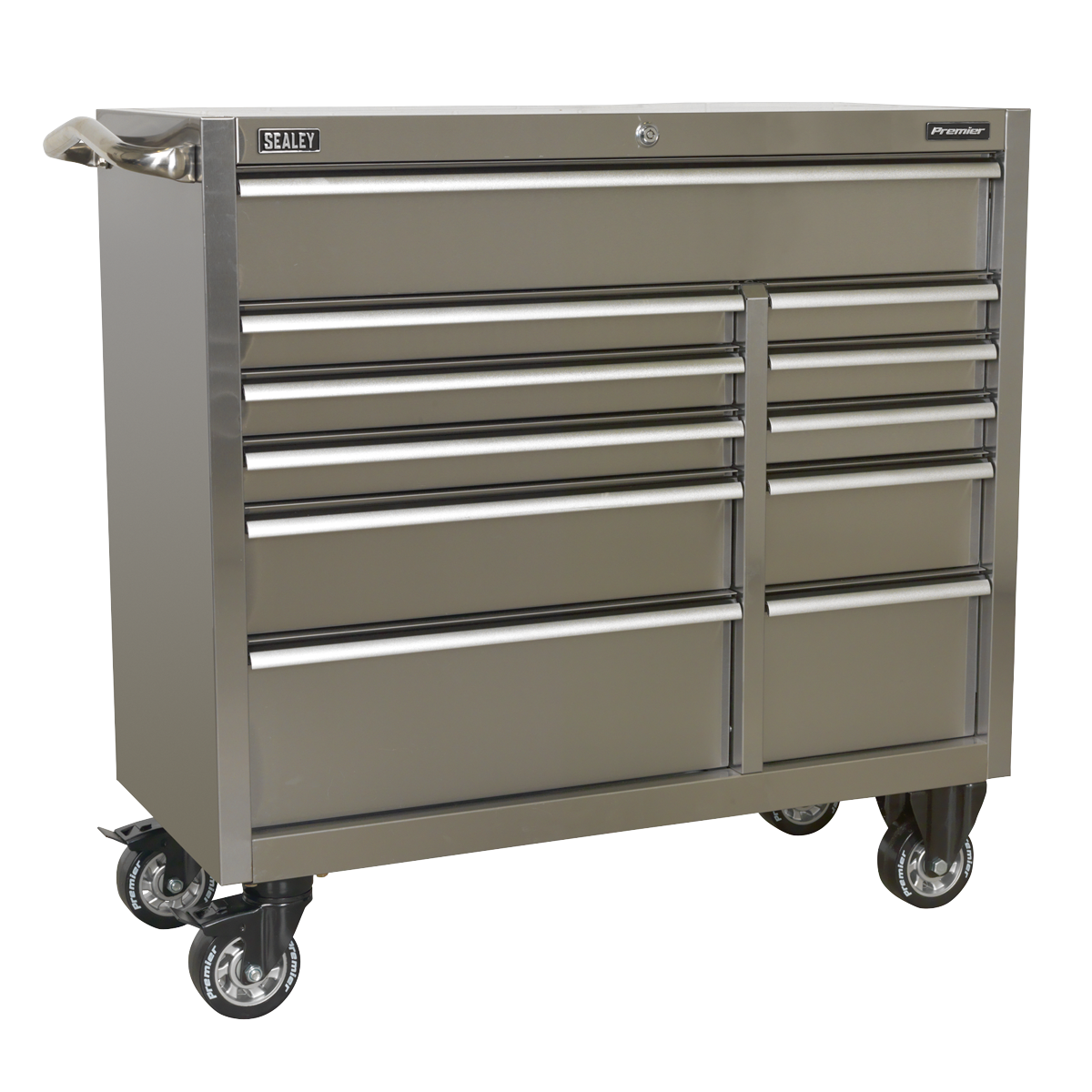 Sealey 11 Drawer 1055mm Stainless Steel Heavy-Duty Rollcab PTB105511SS