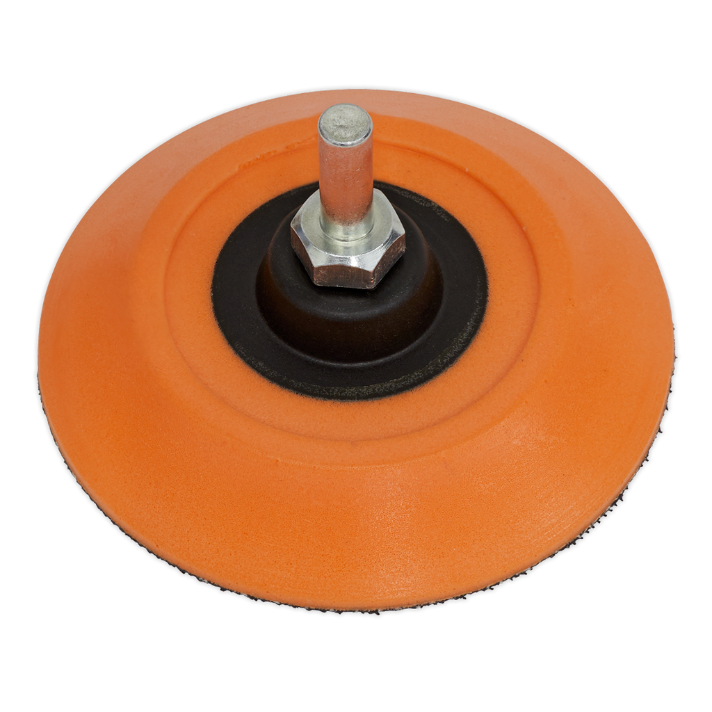 Sealey Ø75mm Hook-and-Loop Backing Pad 6mm shaft PTC75HLM