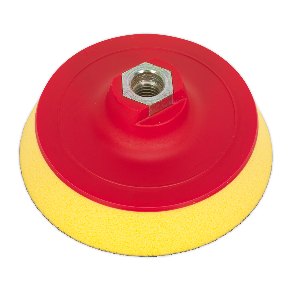 Sealey Ø120mm Ultra-Soft Hook-and-Loop Backing Pad M14 x 2mm PTCBPV3S