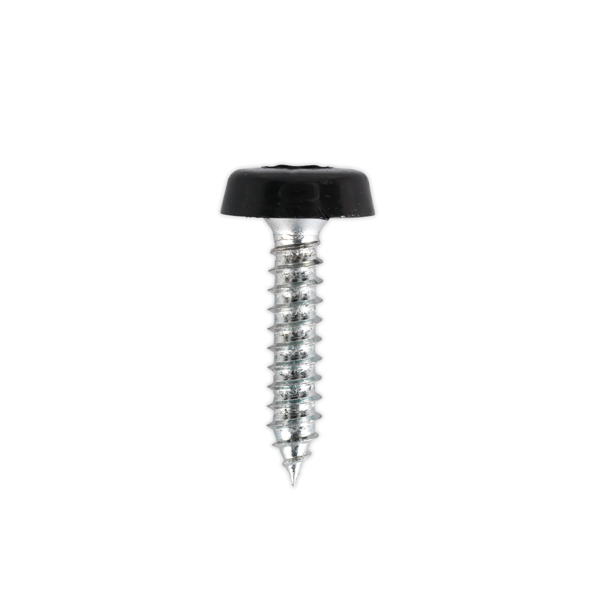 Sealey 4.8 x 24mm Black Numberplate Screw - Pack of 50 PTNP7